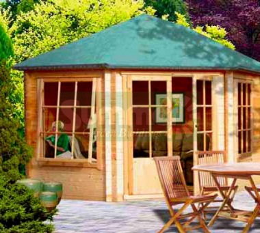 Shire Ardcastle Corner Log Cabin 185