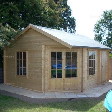 Shire Livia Ropsley Corner Log Cabin 188