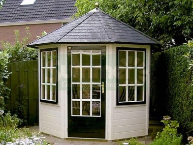 Octagonal Summerhouse Log Cabin 361