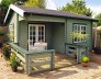 4.0-9.0m wide Apex 45-70mm Log Cabin 295