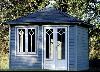 Hipped 28mm Log Cabin Summerhouse 597